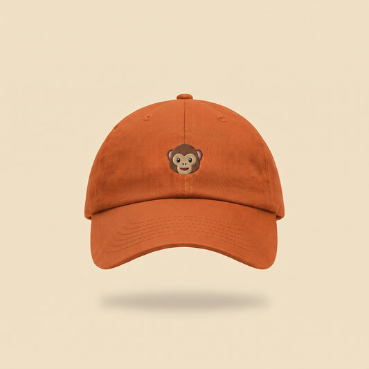 monkey dad cap, front