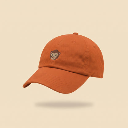 monkey dad cap, three-quarter view