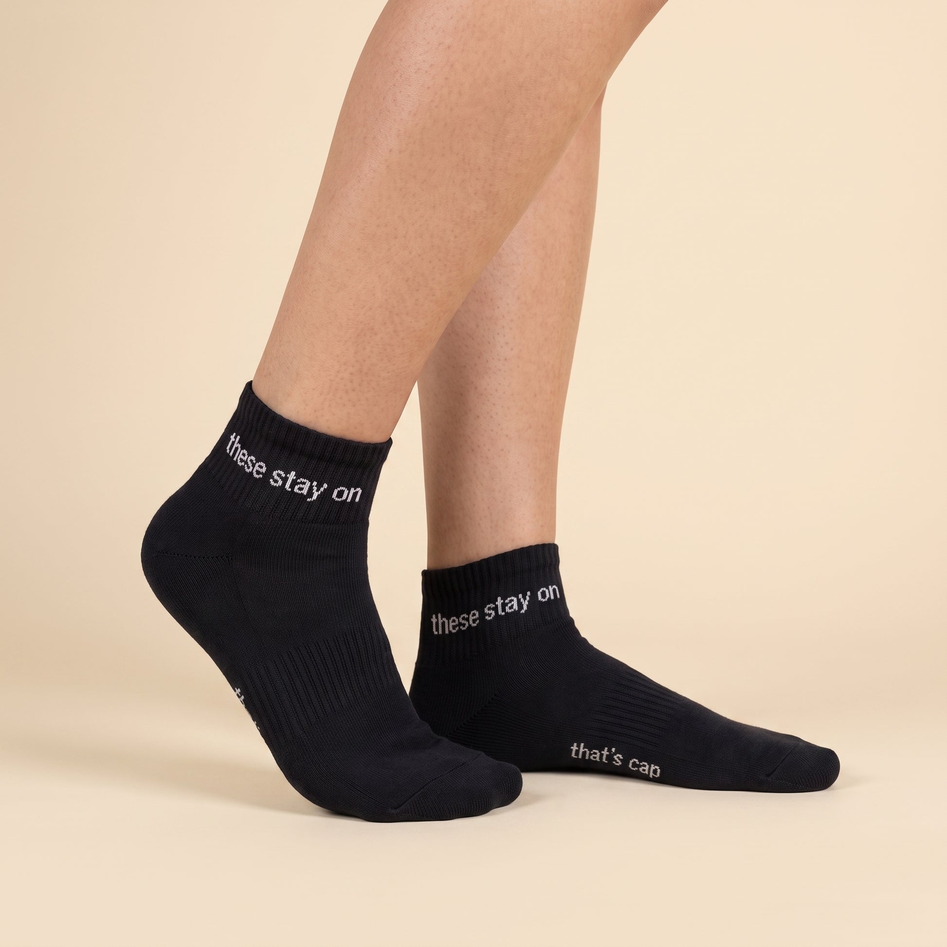 these stay on socks, worn
