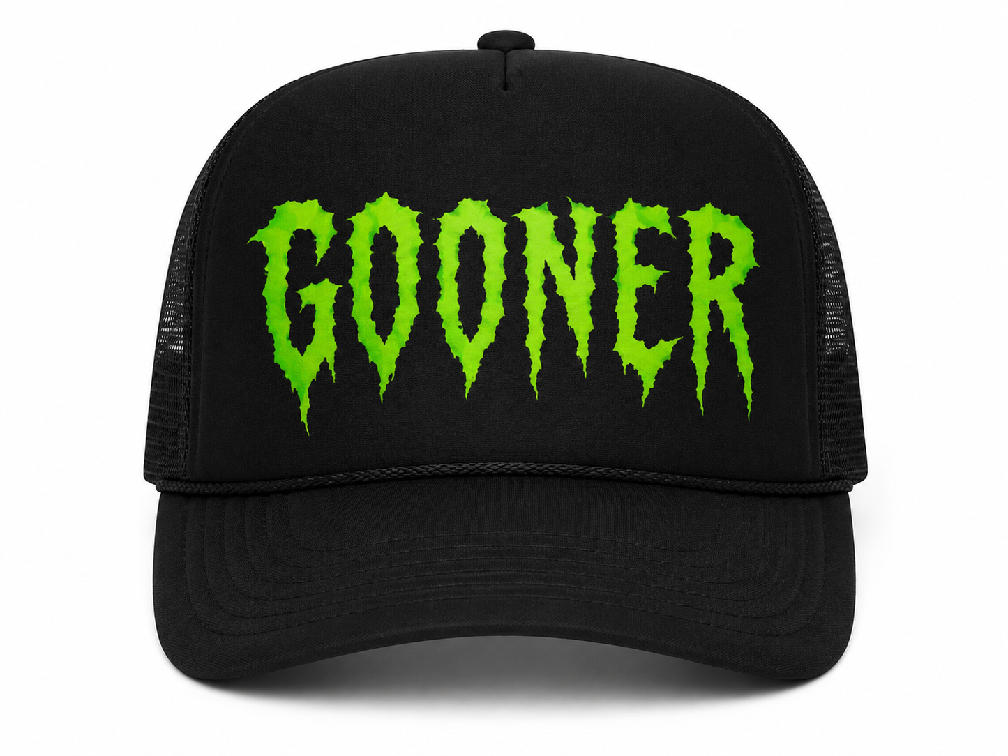 GOONER trucker cap, front